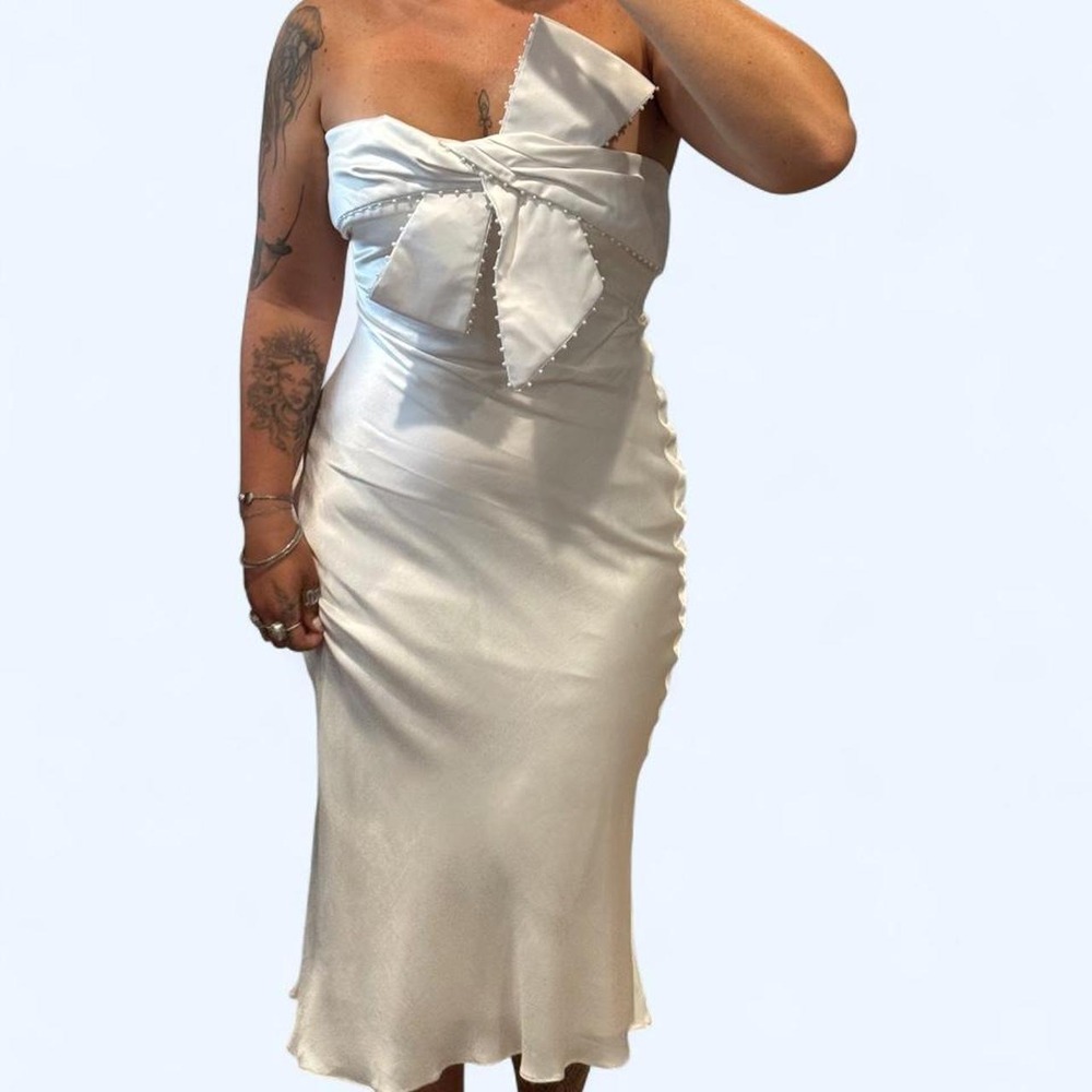 BHLDN White Maxi Dress